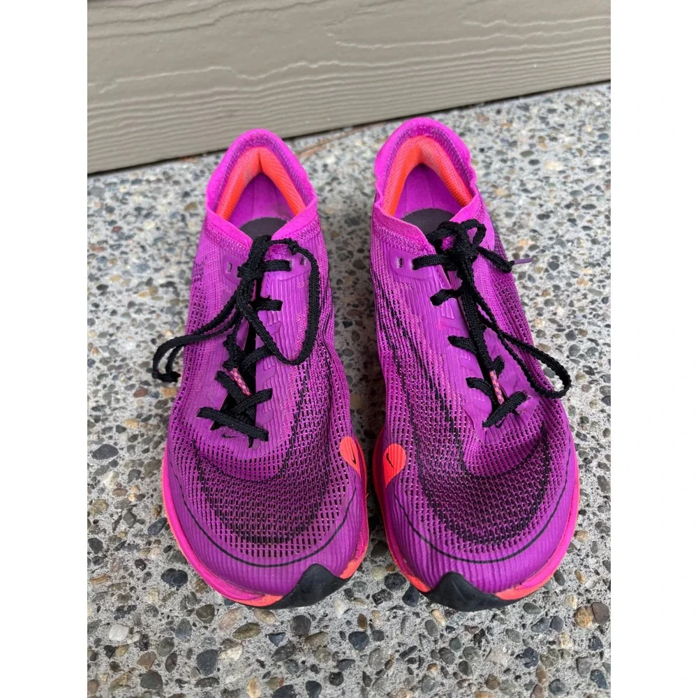 Nike ZoomX Vaporfly Next% 2 Purple Pink Running Shoes CU4123-501 Womens Size 6